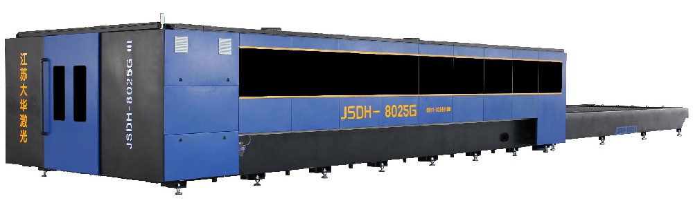 JSDH 6020GF 2000W-25000W交换平台光纤激光切割机